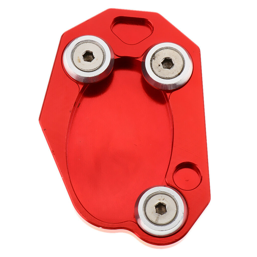 Motorcycle Kick-stand Foot Side Support for Kawasaki Z800 Z1000SX ER6 Red