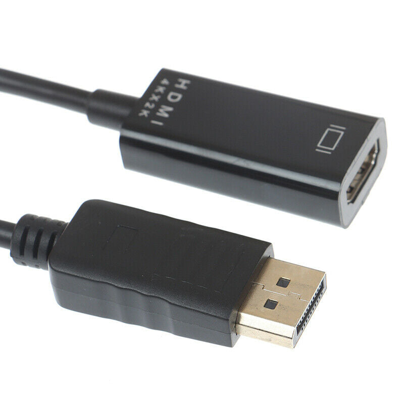 4K Displayport DP to HDMI Adapter 1080P Display Port Cable Converter DD