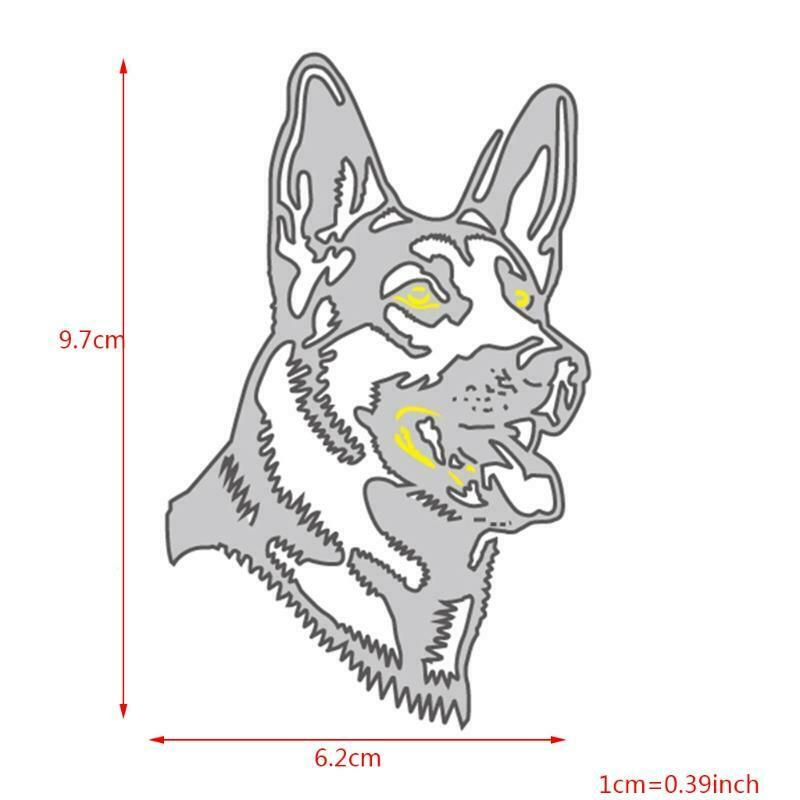 Dog Metal Cutting Dies Stencil Scrapbooking DIY Album Stamp Paper Card Embossing