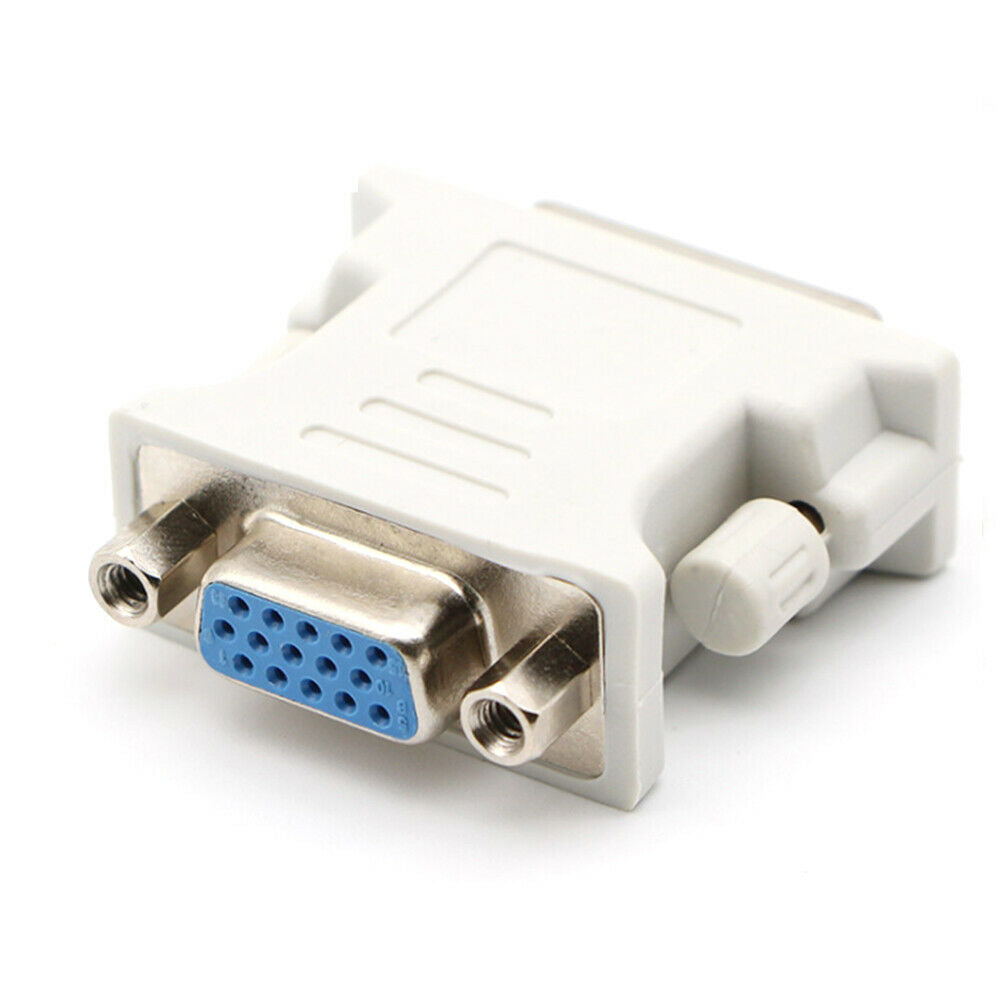 DVI-I 24+5 Pin DVI to VGA Male to Female Video Converter for PC Graphics Cards