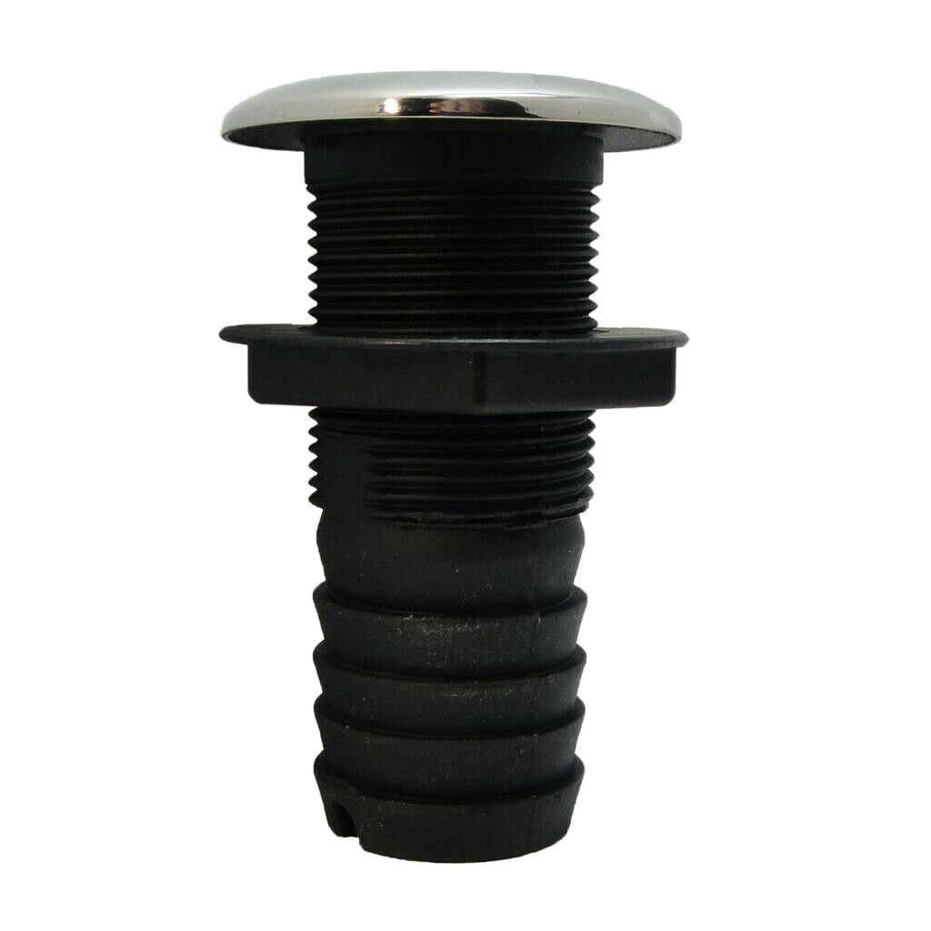 Heavy Duty Marine Grade Nylon Thru Hull Fitting Universal for 1-1/2" Hose