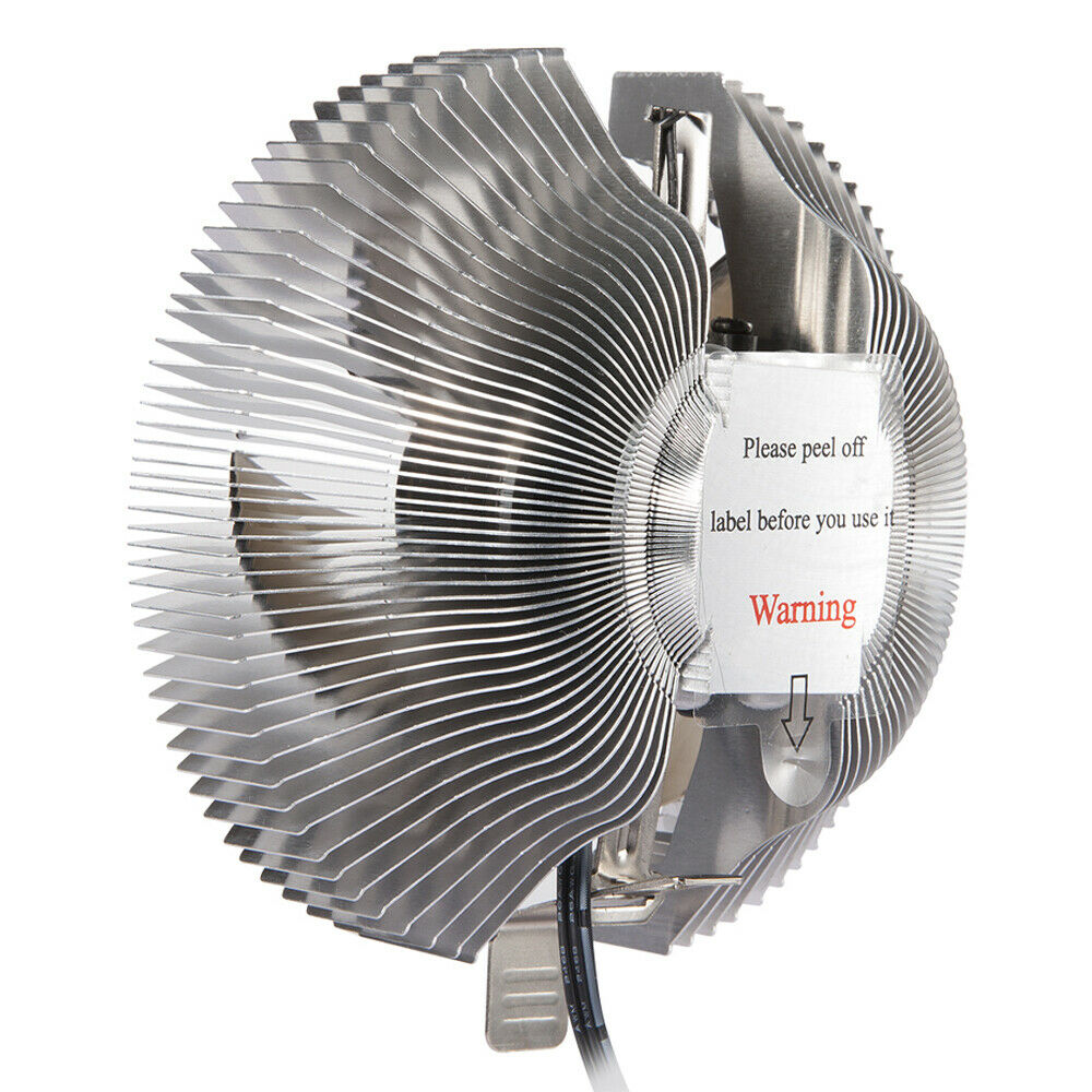 New UK LED Heatsink Silent CPU Fans For Core Intel AMD/775/1150/1151/1155/1156!