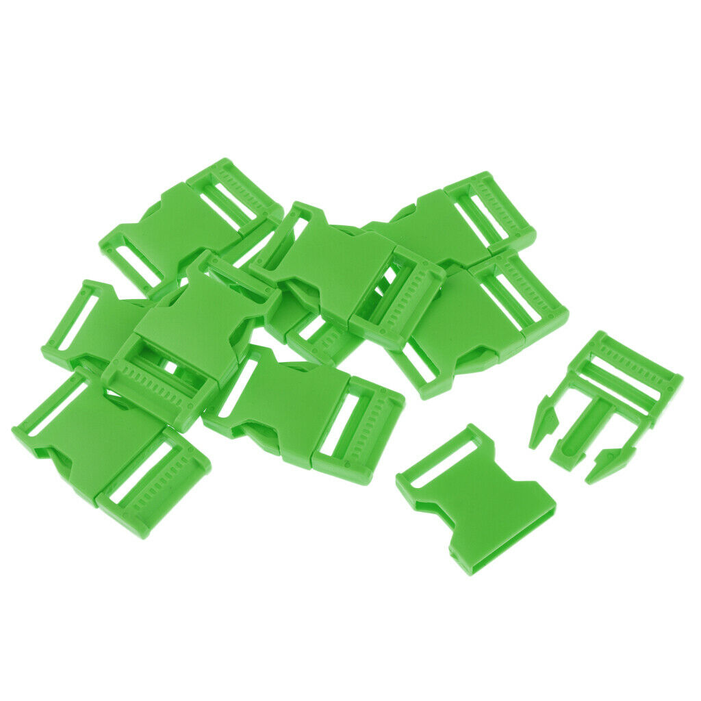 20x Quick Side Release Buckles Clips Snaps 1" 25mm for Nylon Strap Backpack