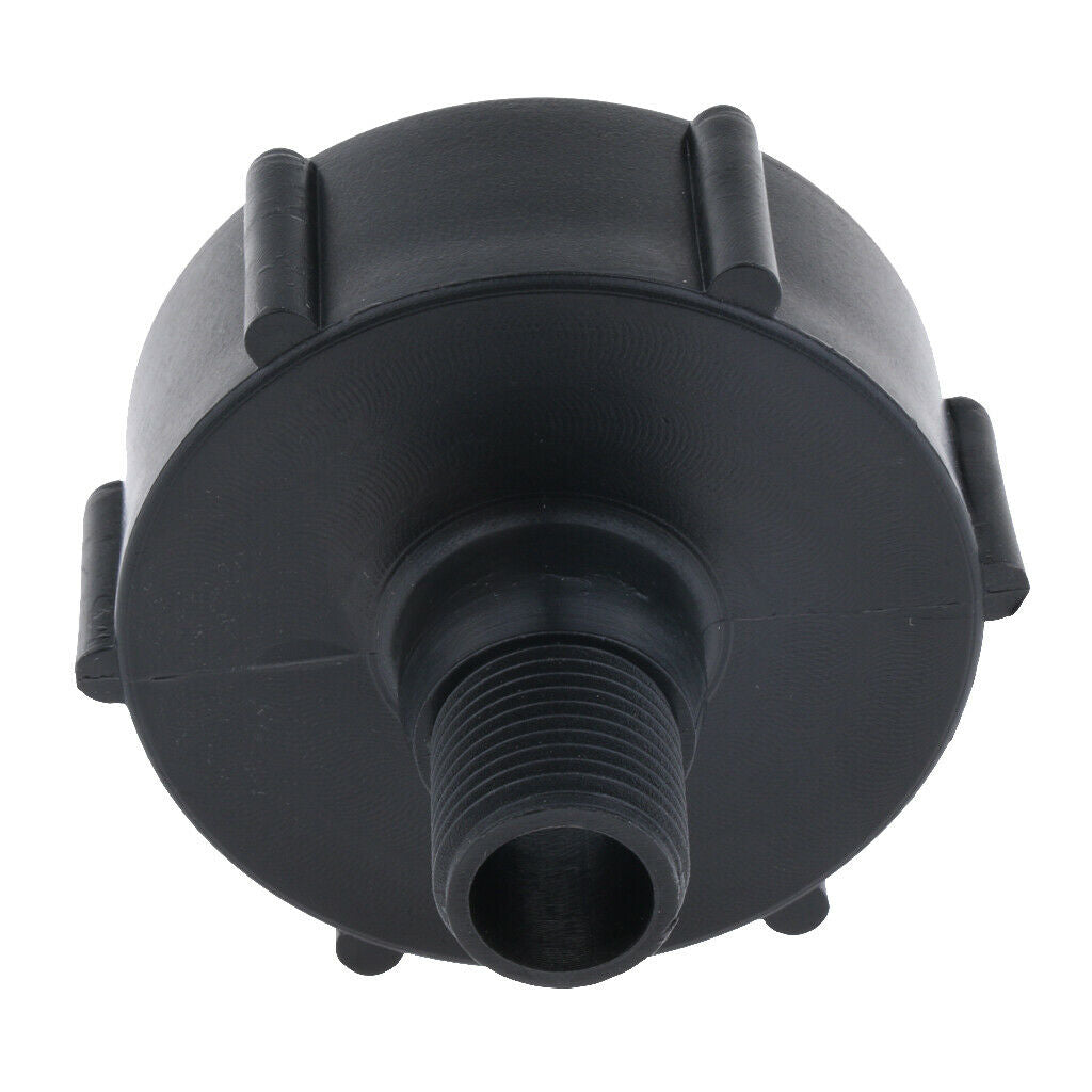 2" IBC Tote Tank Valve Adapter DN50 for 1/2" Thread Hose Pipe Plastic