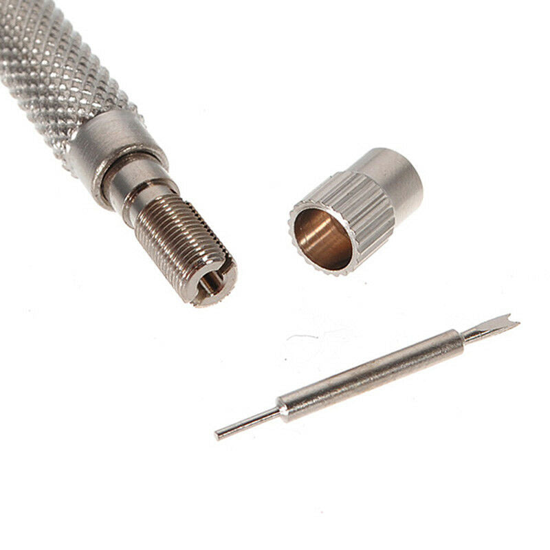 Metal Watch Band Strap Spring Bar Link Pin Remover Repair Remova Tool w/4TipJ Kt