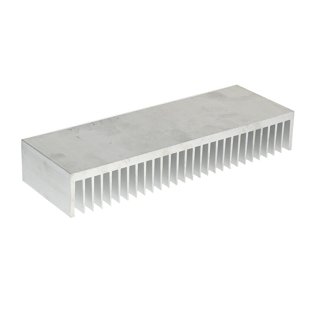 Universal Aluminium Heatsink Radiator Cooler Fin Pad 100x300x50mm