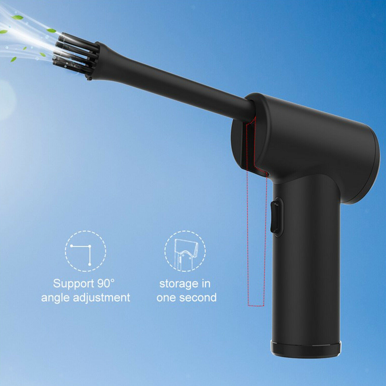 Handheld Wireless Air Duster 6000mAh 5000 RPM for Mobile Phone Household