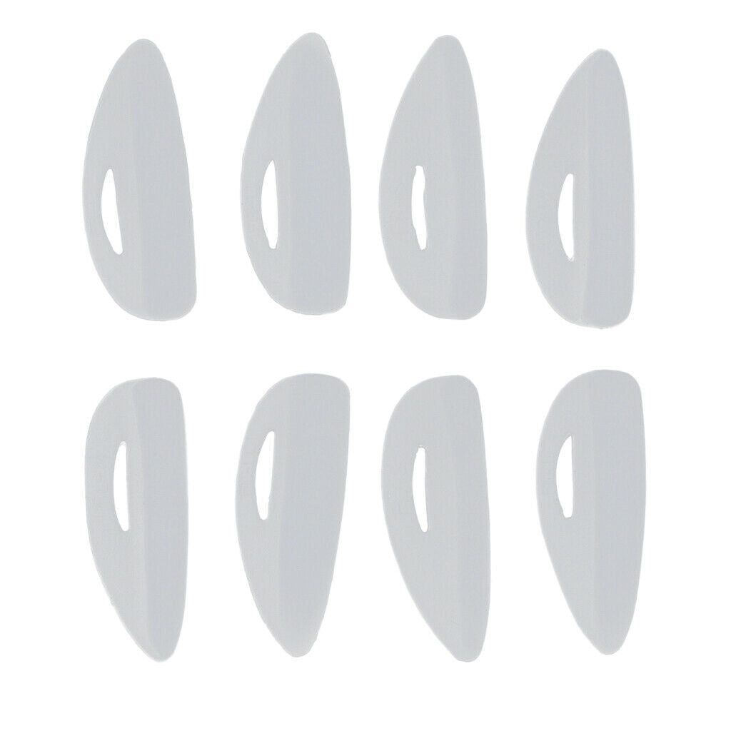 8Pcs 4 Sizes Lash Silicone Pads Eyelash Extension Lifting Perming Curling