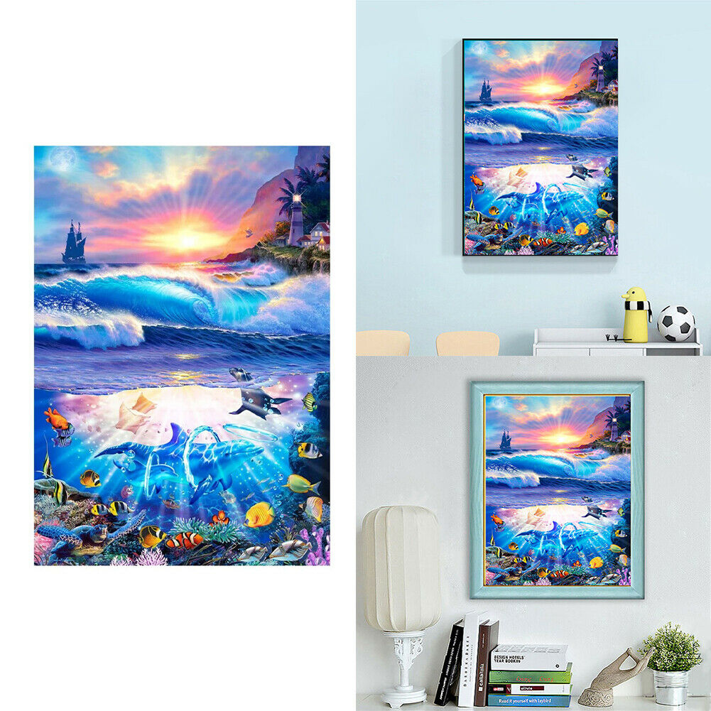5D Diamond Painting Private Custom Photos Full Round Diamond Sewing Cross^Stitch