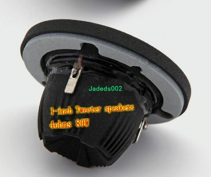 1pcs For vifa 1"inch 52mm tweeter 4ohm 4Ω 80W car speakers Loudspeaker