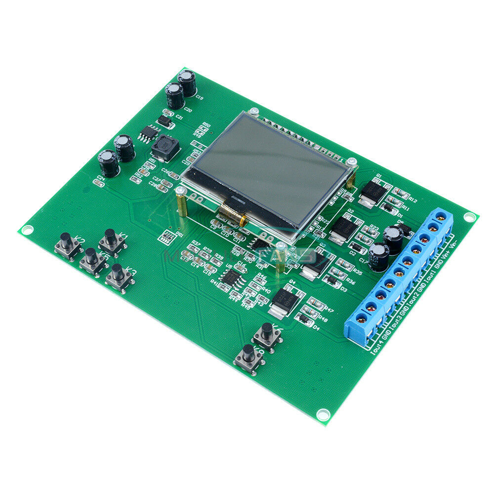 4-Channel 4-20Ma Current Signal Generator Source Transmitter 12-24V Adjustment
