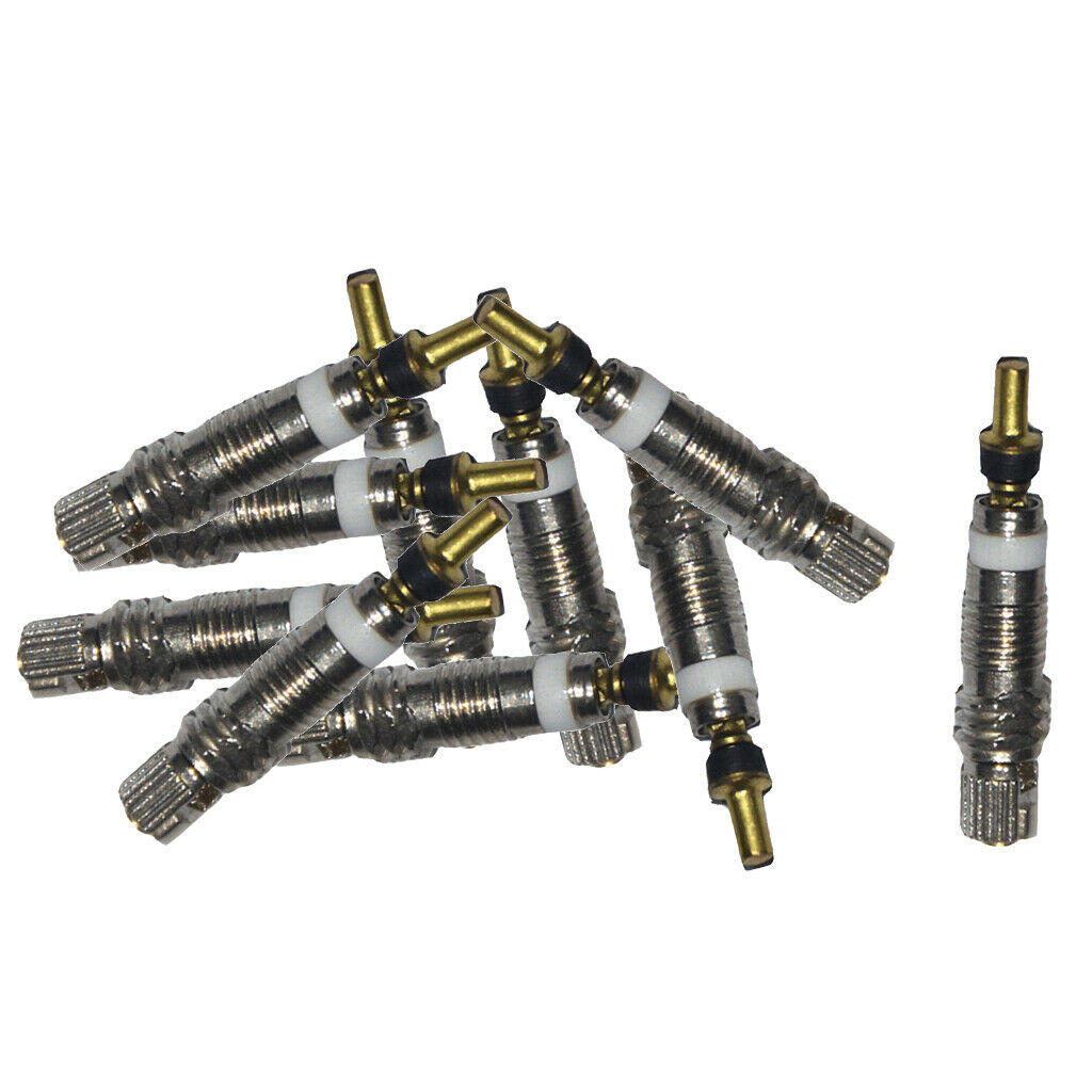 10PCS Straight Grain Tire Valve Core Air Pump Car Bicycle Valve Removal Tool