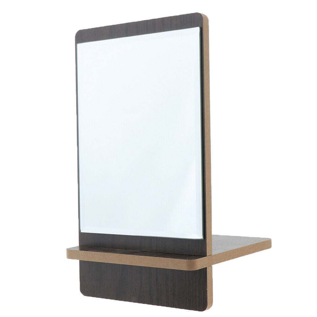 Tabletop Makeup Folding Mirror Detachable Bathroom Cosmetic Shaving Mirror L