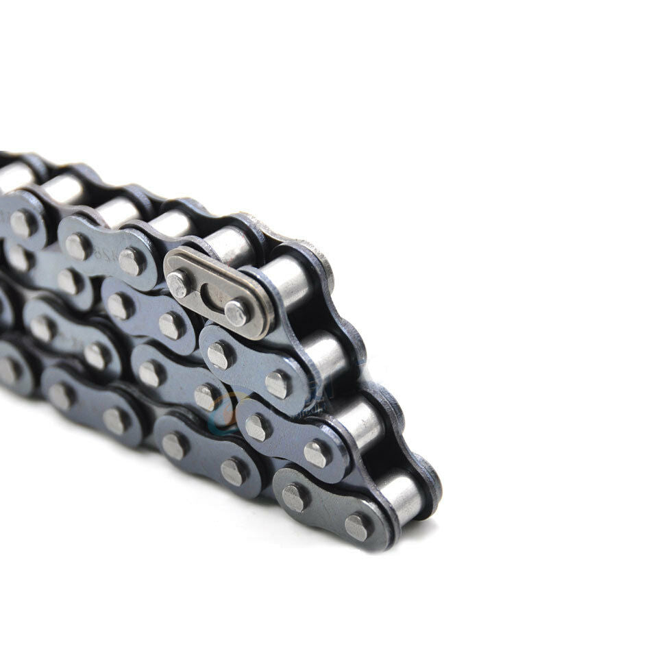 #25 Roller Chain Single Strand Pitch 6.35mm 1/4" 04C Roller Chain 25H-79L x0.5M