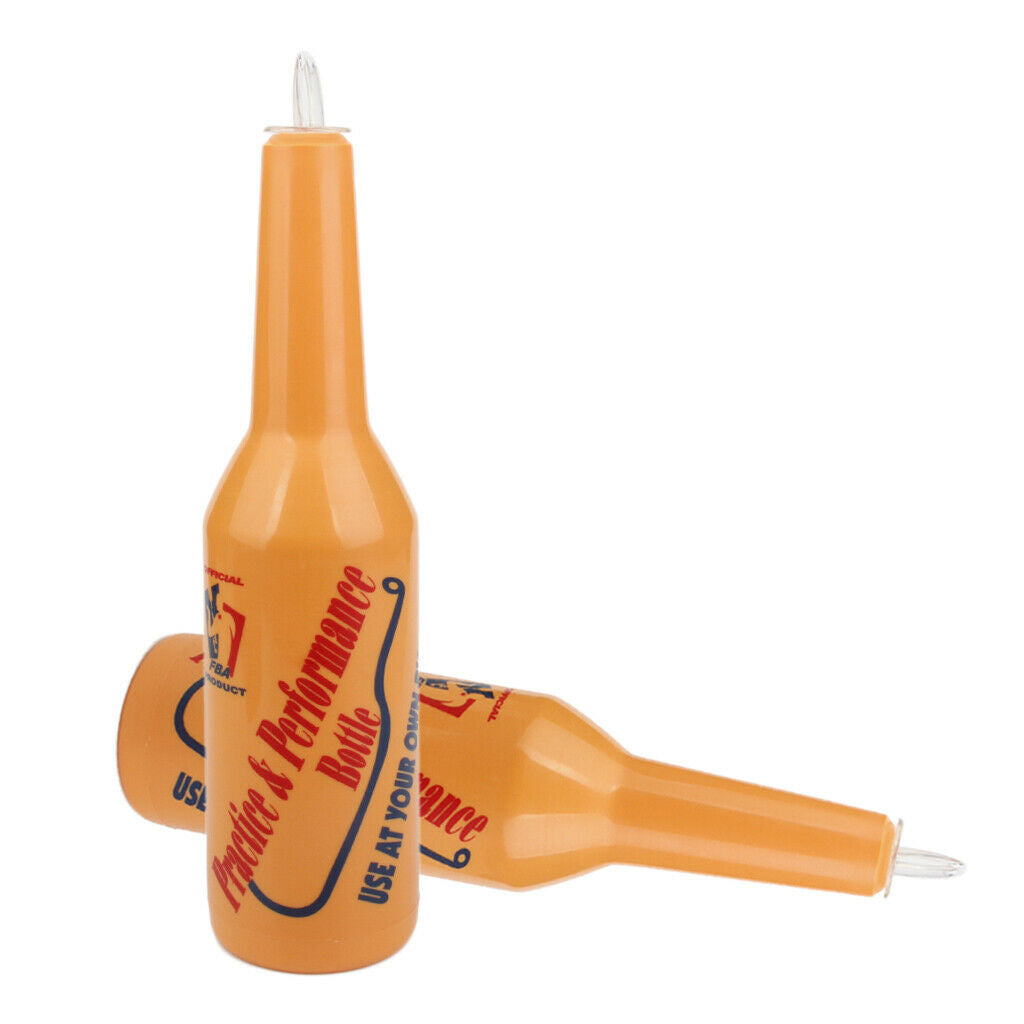 Bartender Practice Barmen Bar Pub Wine Cocktail Shaker Barware Orange 2 pack