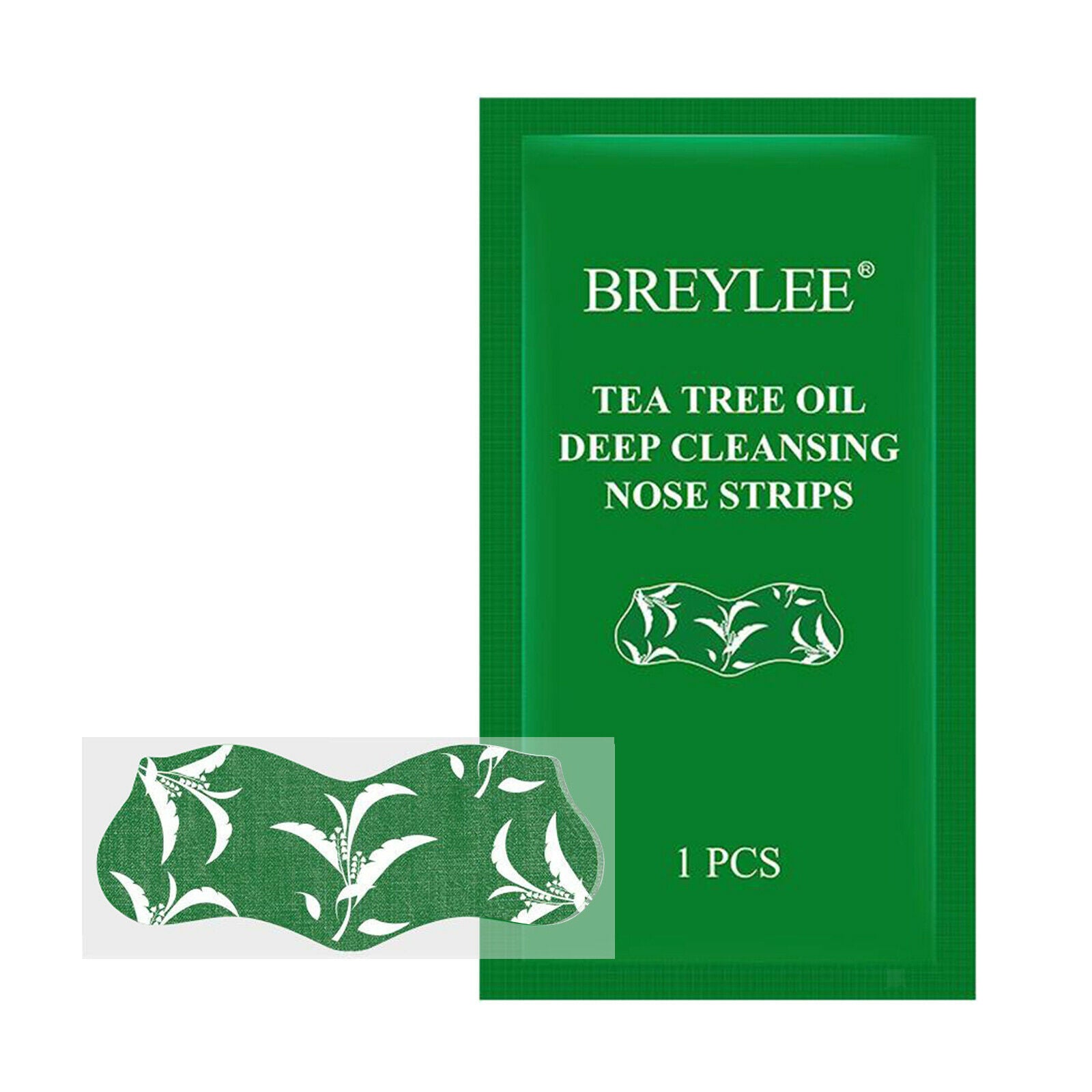 10 Pack Tea Tree Nose Pore Strips Blackhead Removal Strips Deep Cleanings