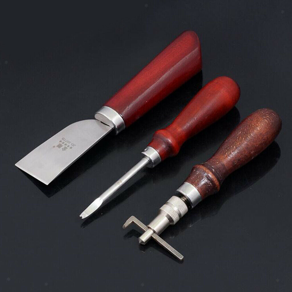6x Leather Making Craft Tool DIY Punching Cutting Carving Leathercraft