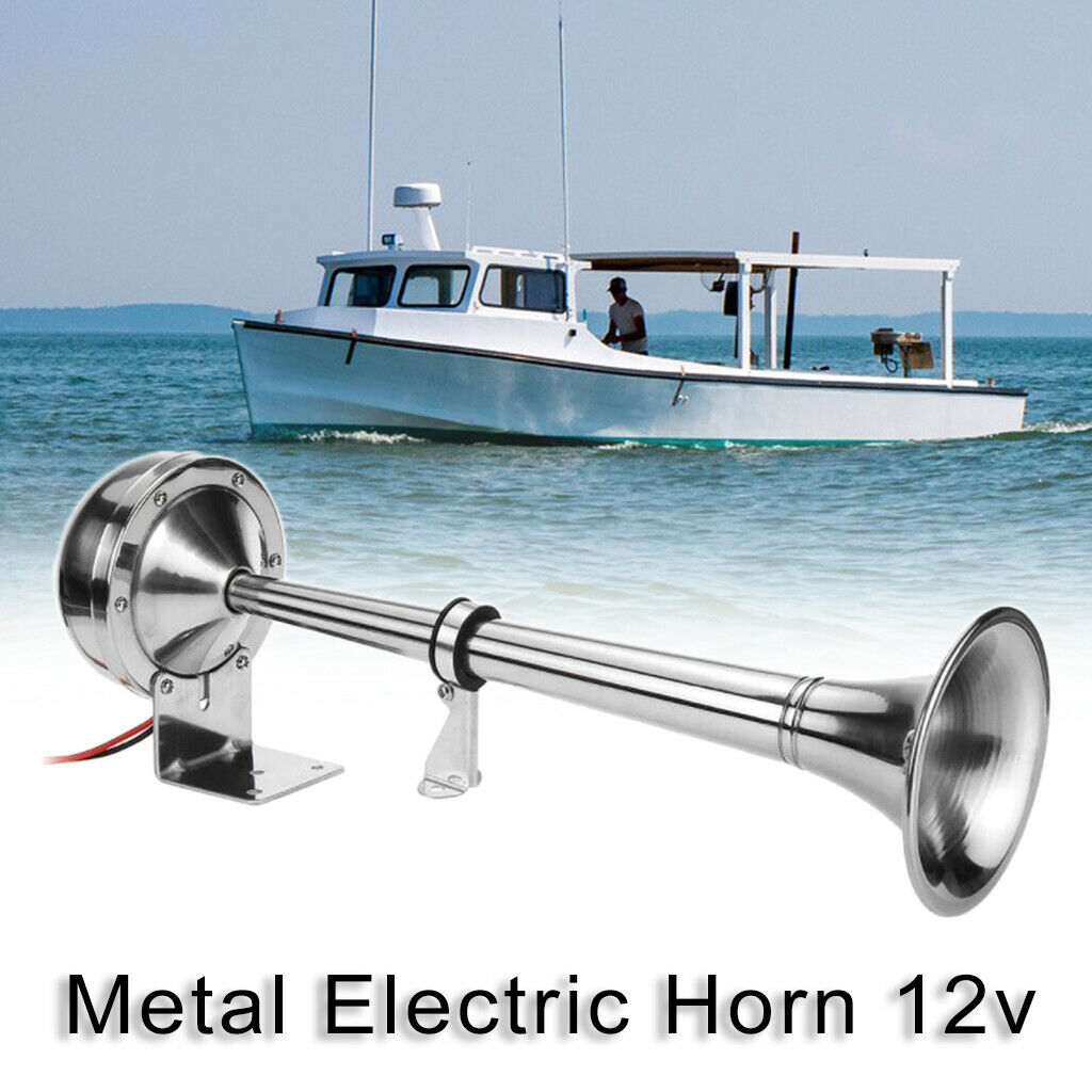 12v Marine Horn 125db Single Air Trumpet for Ship Lorry Premium Quality