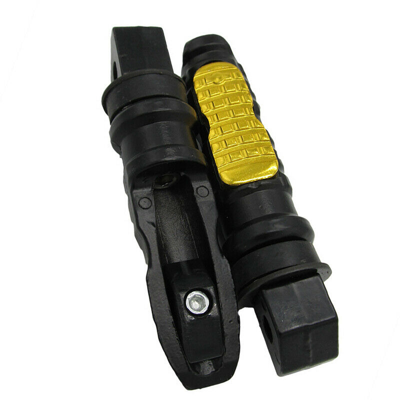 Universal 8MM Aluminum Motorcycle Bikes Scooter Foot Pegs Footpegs Rear Pedals