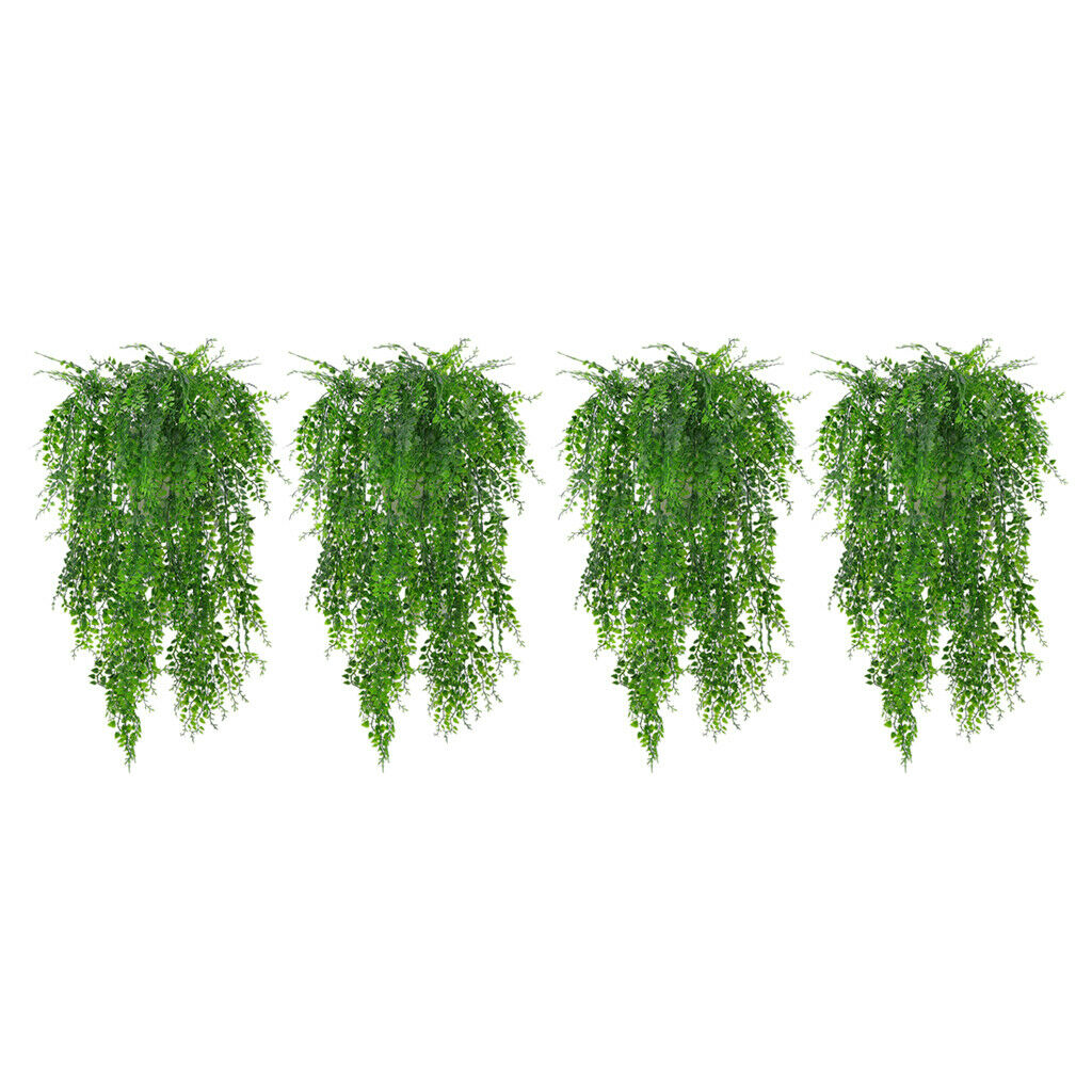 4X ARTIFICIAL WEEPING IVY VINE PLANTS OUTDOOR INDOOR HANGING DECOR 30''/75CM