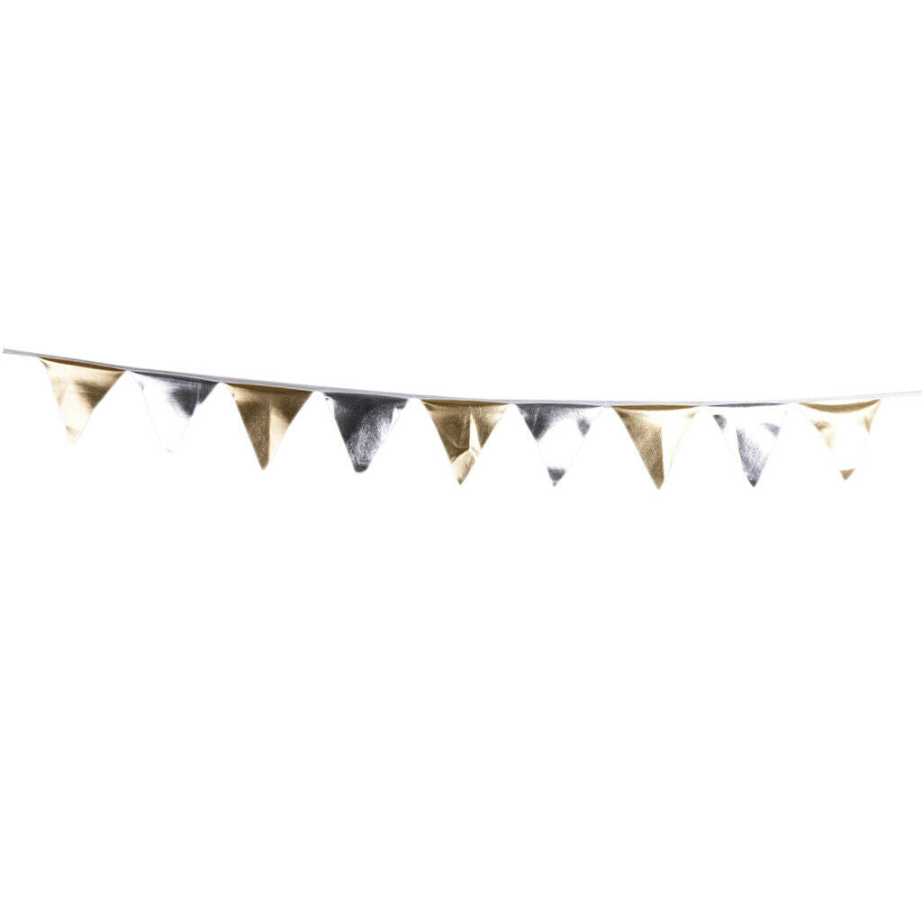 Cotton Flags Banner Hanging Pennant Birthday Party Hollowen Garden Decor G
