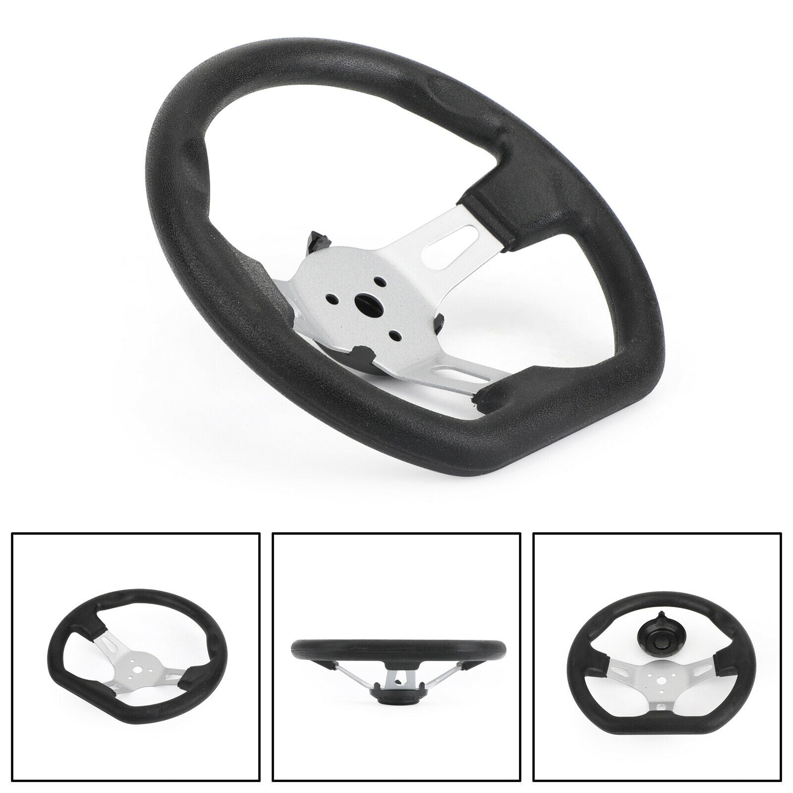 270mm 150-300CC Go Kart Steering Wheel Racing Off road Sport Cart Part CA