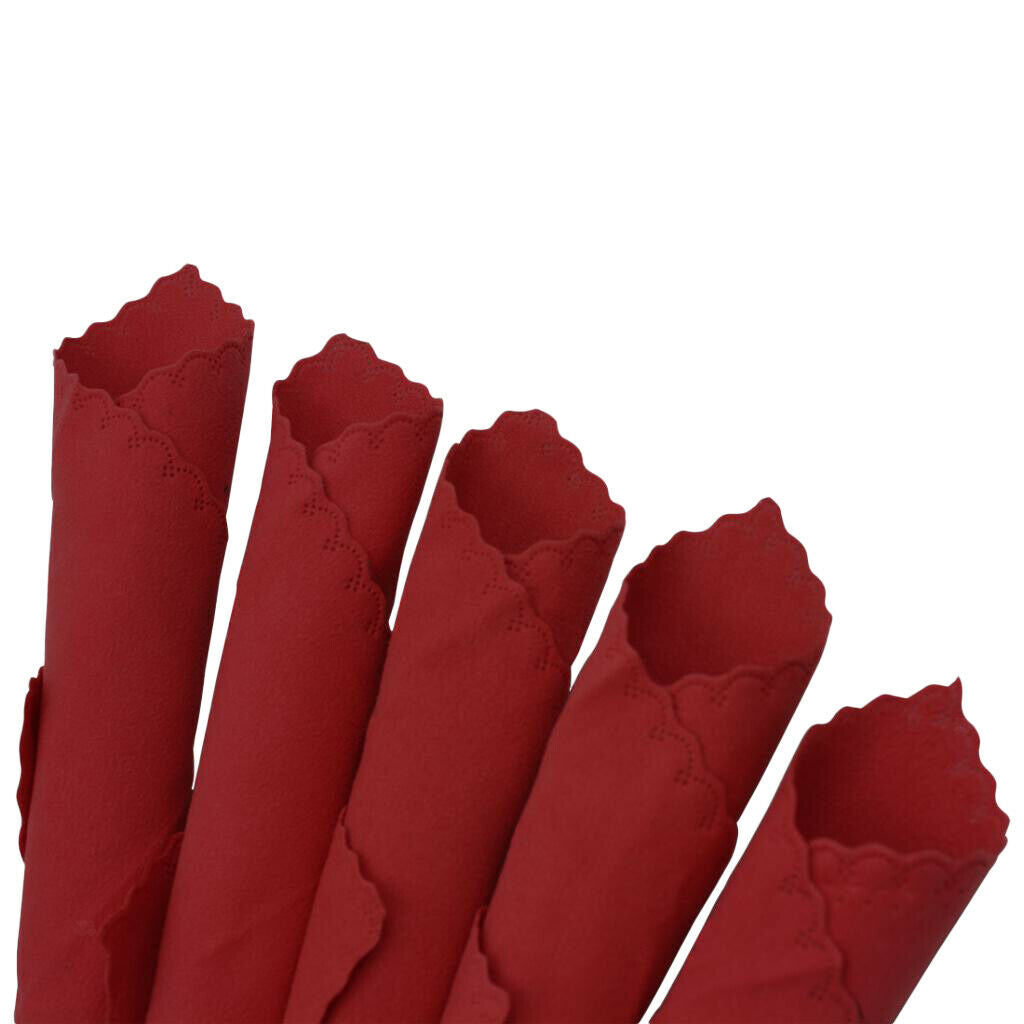 5Pcs Cleaning Cloths Polish Cloth 250x250mm for Guitar Violin Saxophones
