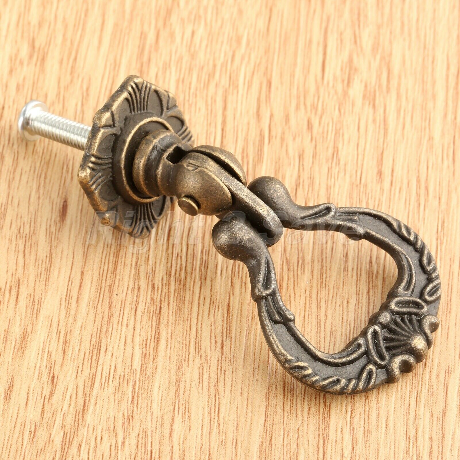 22mm*50mm Zinc Alloy Cabinet Door Handle Knob Wardrobe Cupboard Drawer Pull Knob