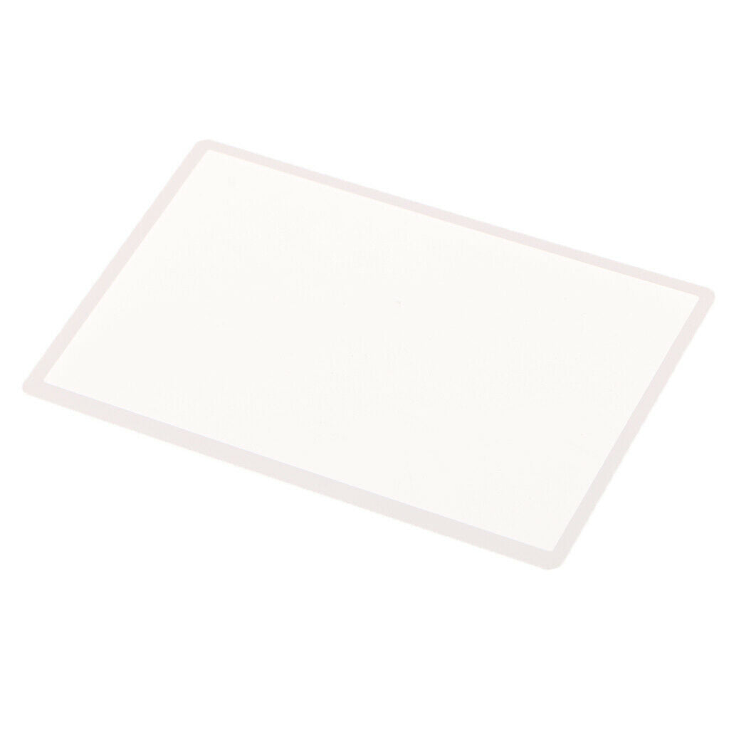 Top Screen Lens Plastic Cover Frame Replacement Part for   2DS White