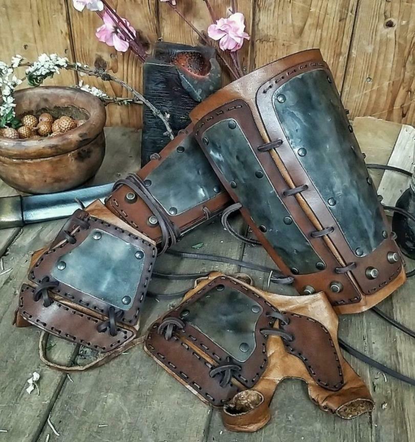 2021 Medieval Steampunk Retro Arm Guard Boxing Gloves Hand Lace Adjustable