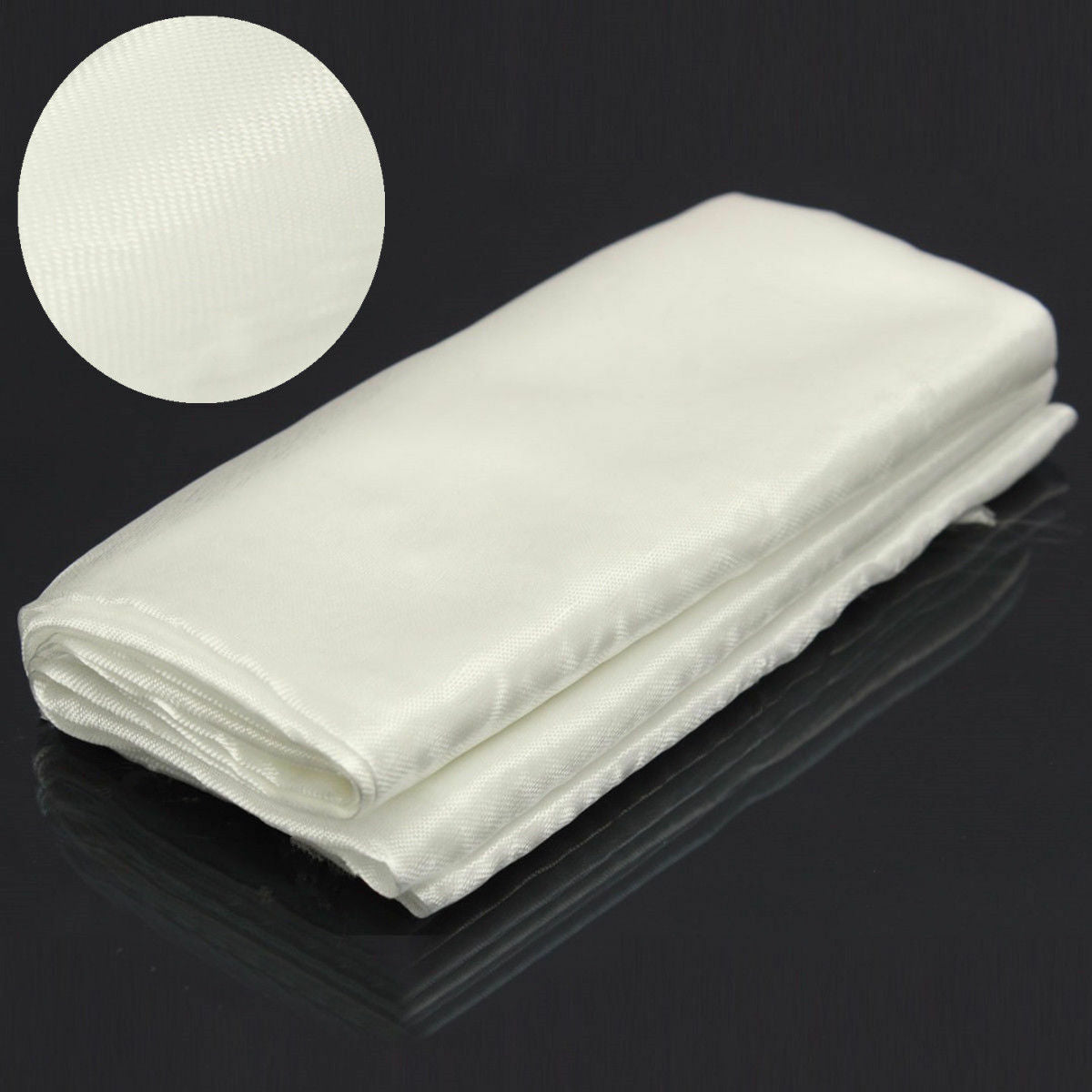 0.03mm  Thin Fiber Glass Fabric Reinforcements Fiberglass Cloth 50" x 39"