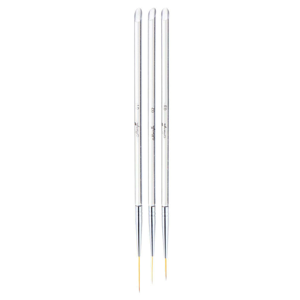 3 Pieces Art Design Dotting Painting Drawing Polish Brush Pen