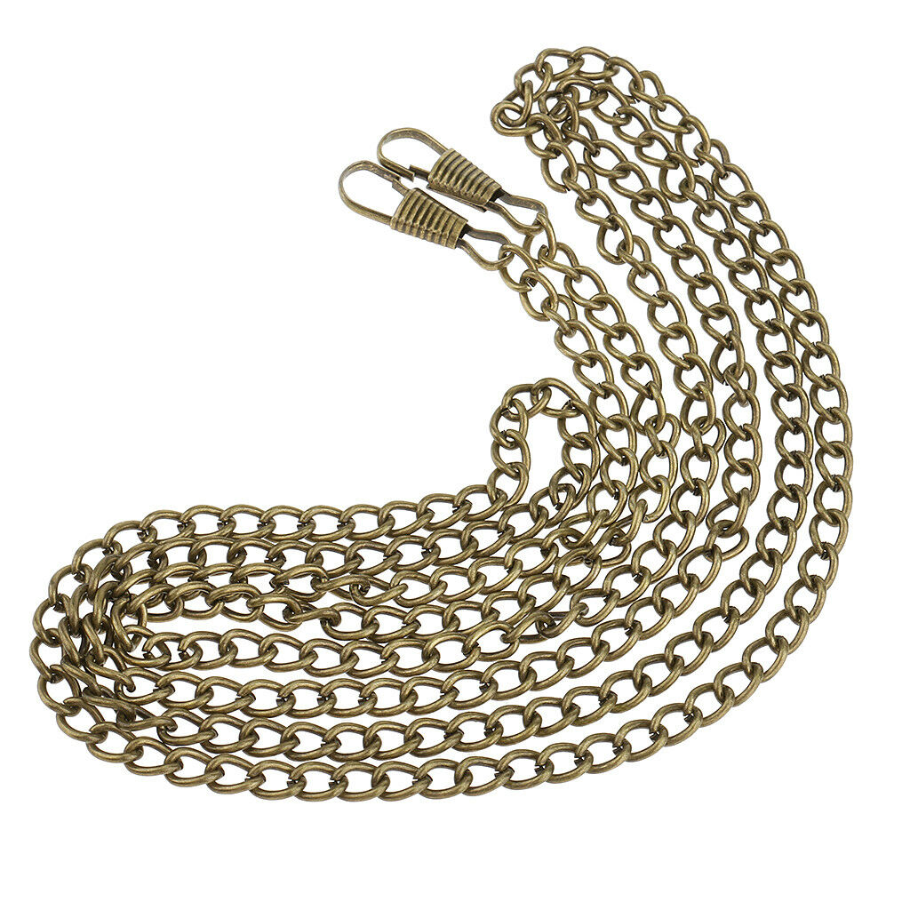 Bronze Cross Body Handbag Shoulder Bag Chain Strap for DIY Bag Accessories