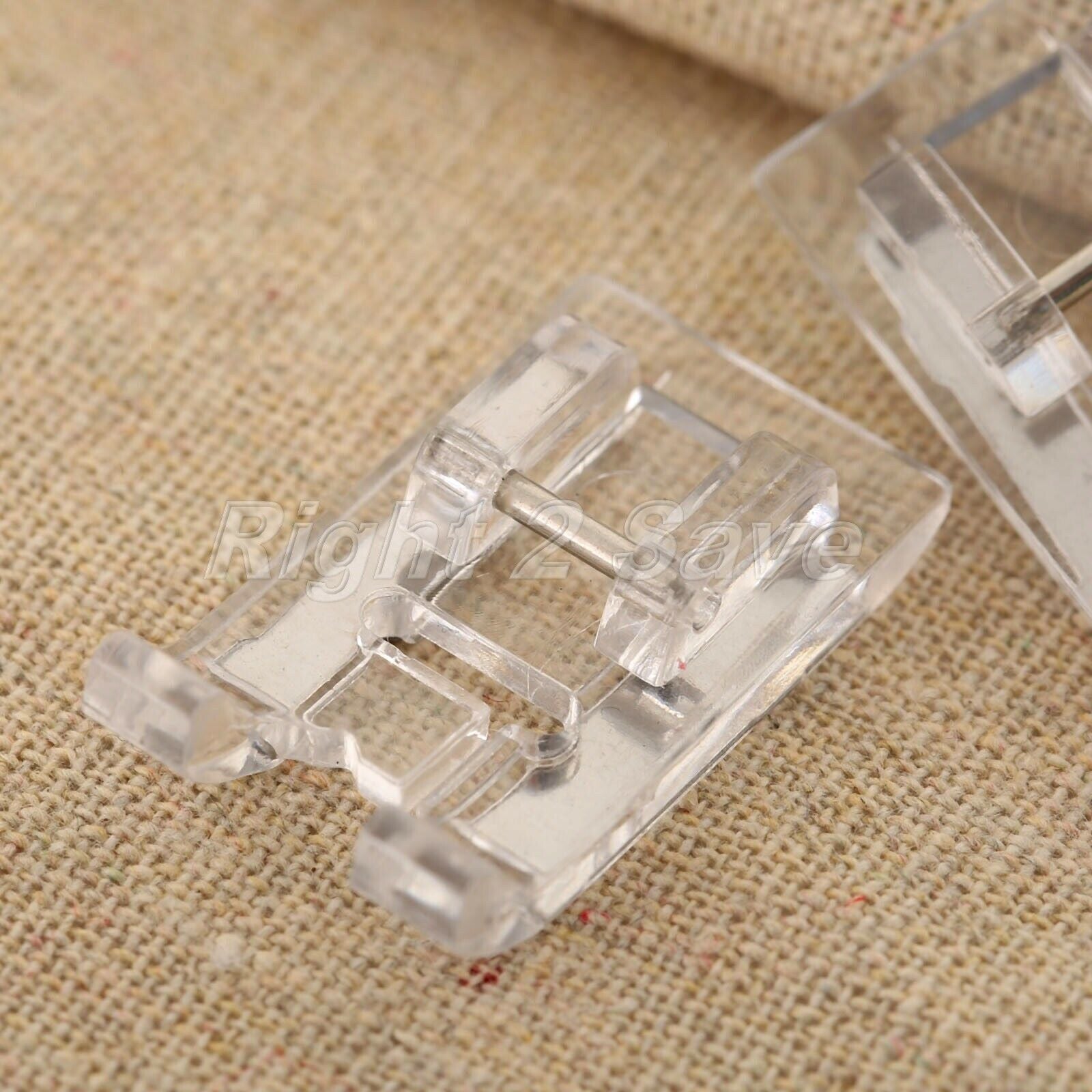 Plastic Stainless Steel Satin Stitch Foot For Domestic Sewing Machines Janome