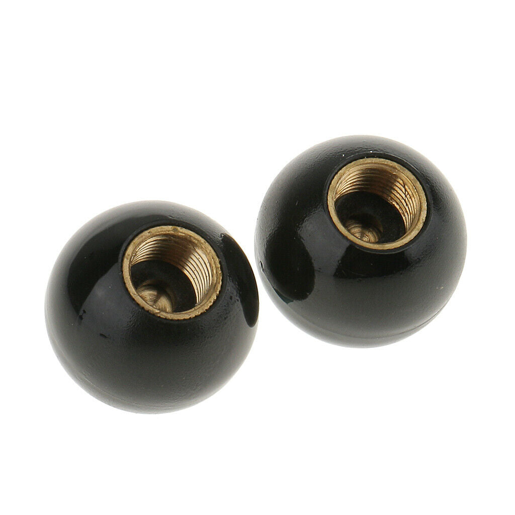 Pack of 2 Black POOL 8 BALL Car Wheel Tire Air Valve Tire Plugs