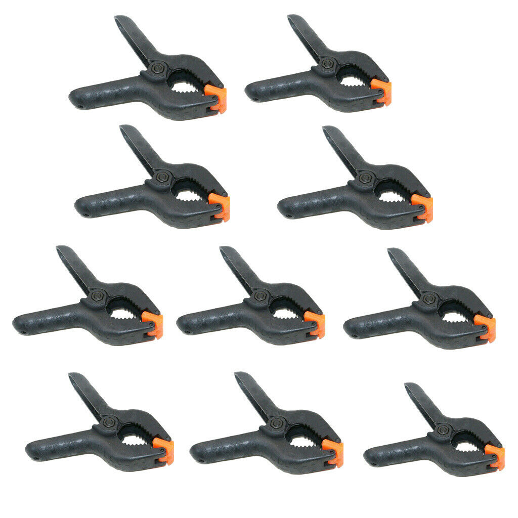 10 Pieces Heavy Duty Strong 4" Spring Clamp Jaw Market Stall Tarpaulins Clip