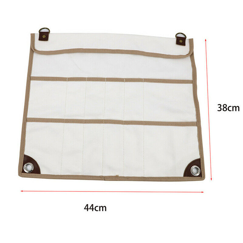 Hanging Outdoor Camping Picnic Storage Bag Triangle /Rectangle Tableware Storage