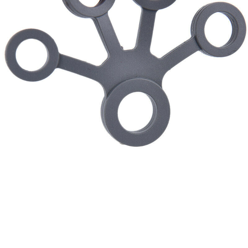 1pc Finger Hand Grip Silicone Ring Gripper Strengthener Exerciser Trainer Ban FG