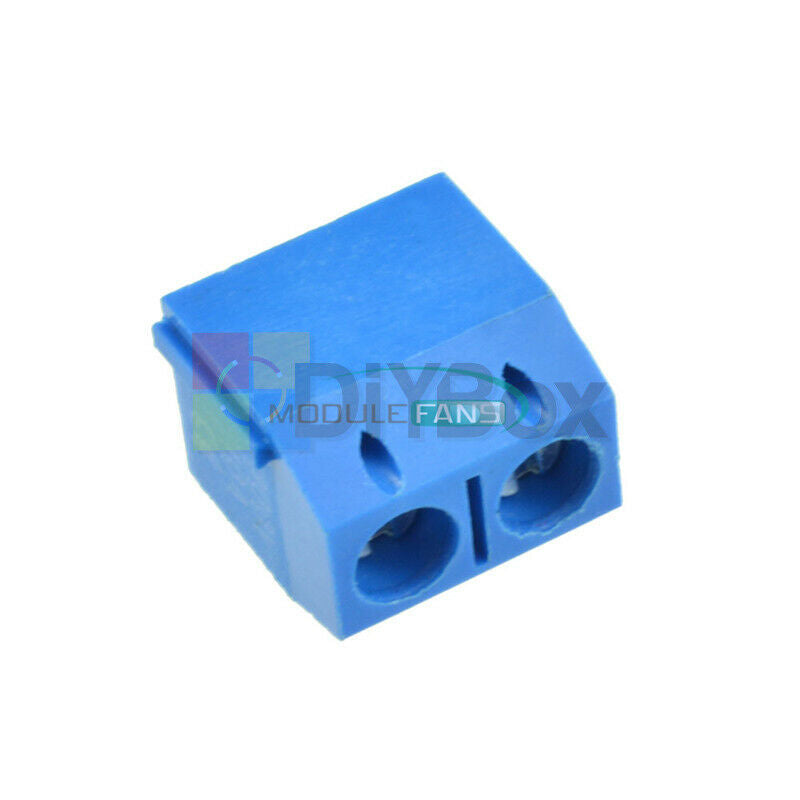 Newest [50PCS] KF301-2P 5.08mm Blue Connect Terminal Screw Terminal Connector