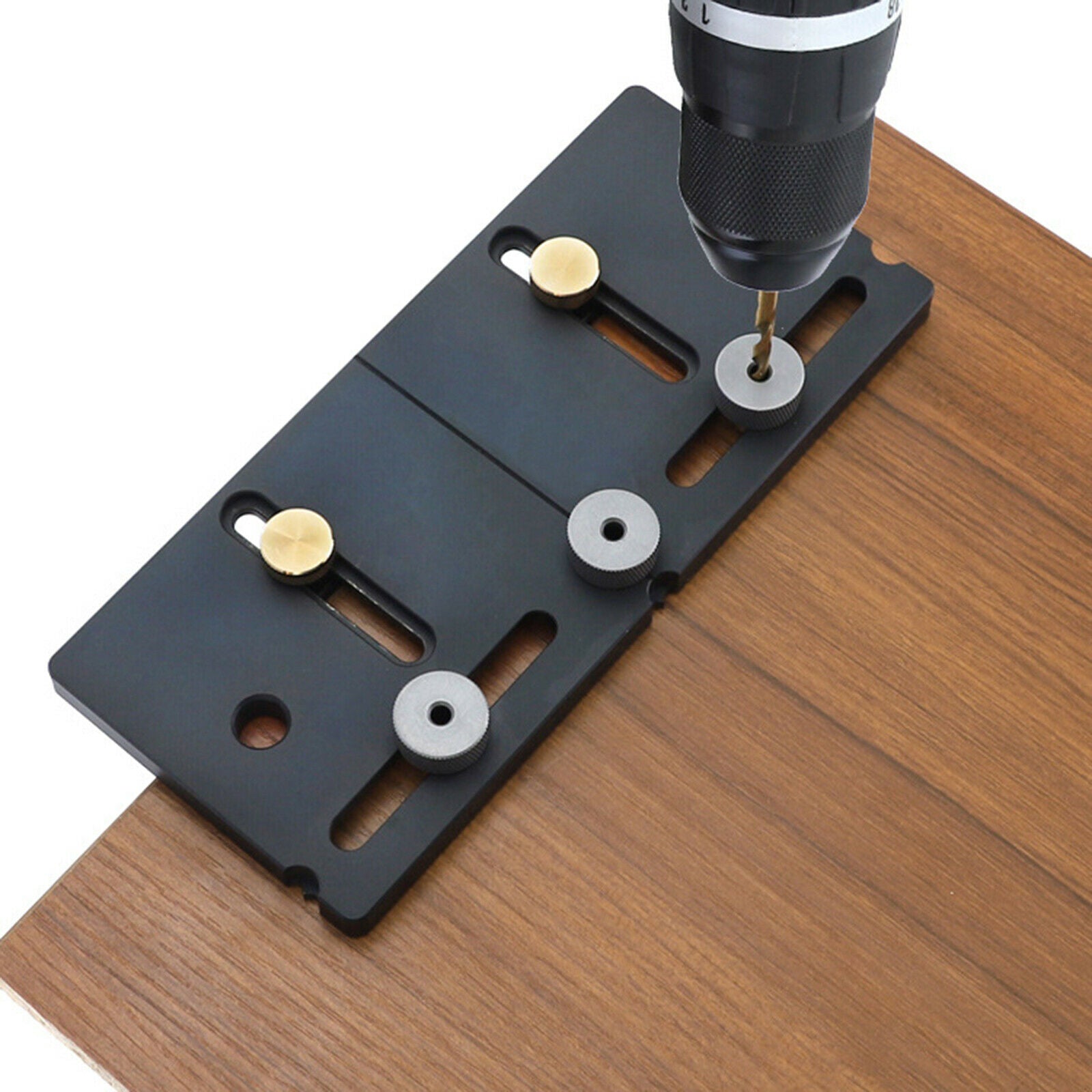 Punch Locator Drilling Template Drill Guide for Handle on Door Drawer Pull