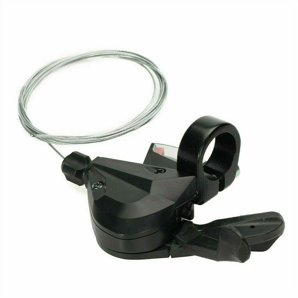 2Pcs 24 Speed MTB Mountain Bike Thumb Gear Shift Lever Set (3L&8R)