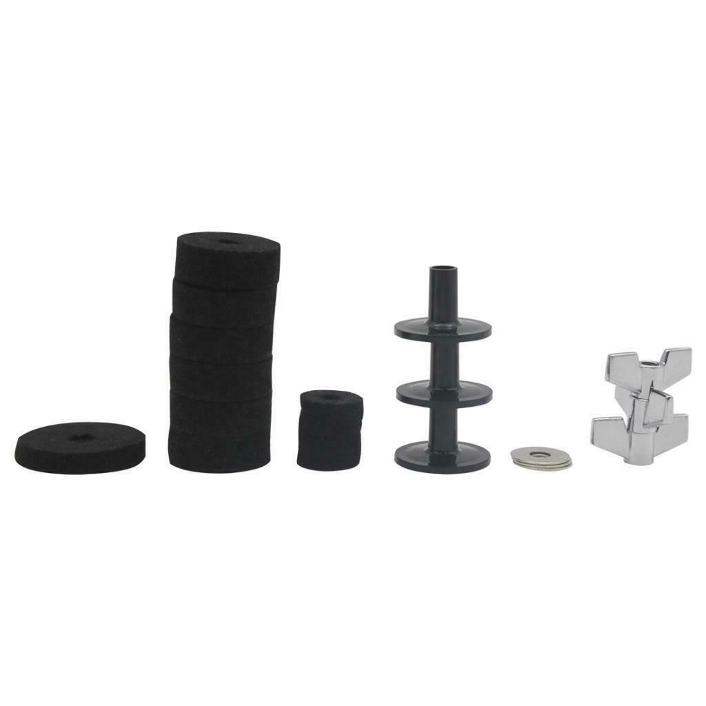 18 Pieces Accessories Cymbal Stand Sleeves Cymbal Felts With Cymbal Washer