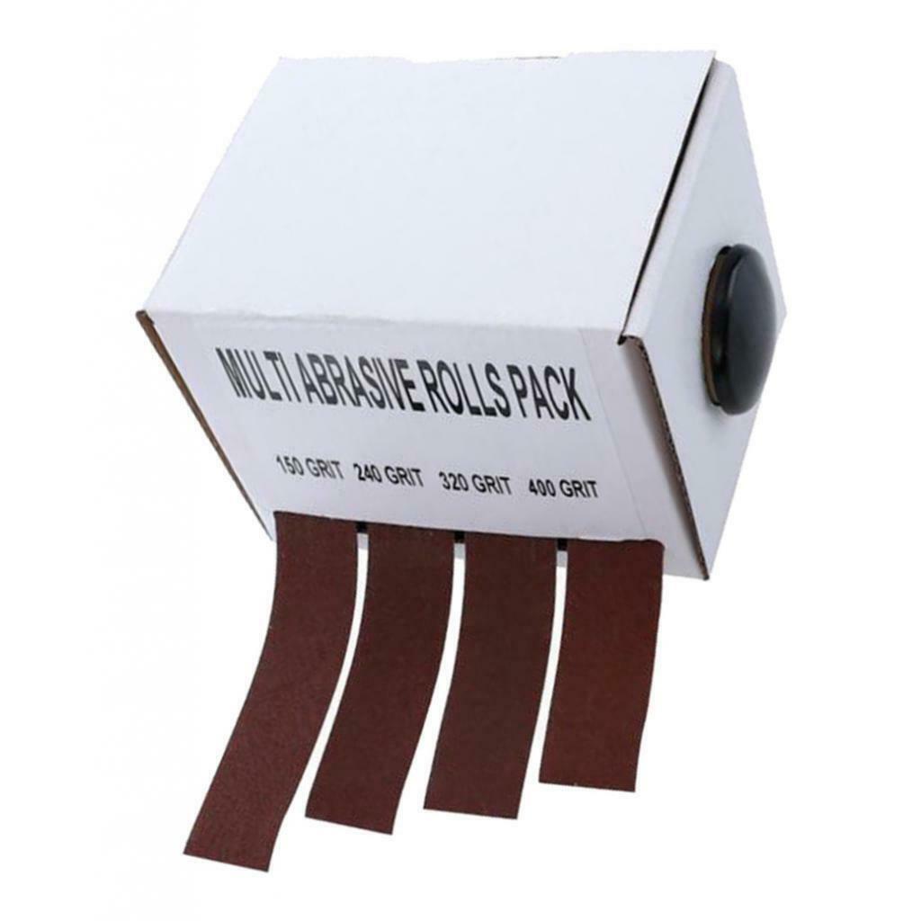 Multi Abrasive Rolls Pack Abrasive Paper Roll Metal Polishing Grinding Tools