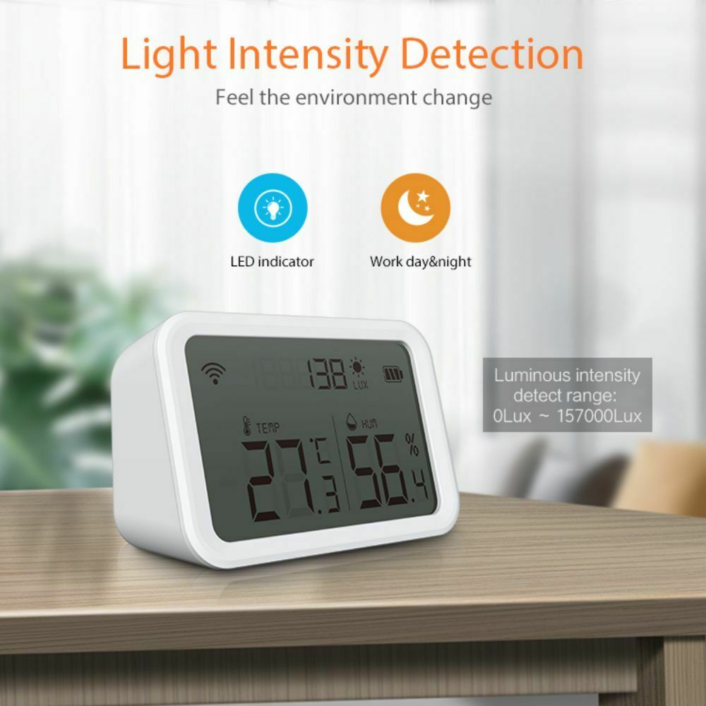 Temperature Humidity Sensor Wireless Hygrometer Smart Control Sensor Meter Gauge