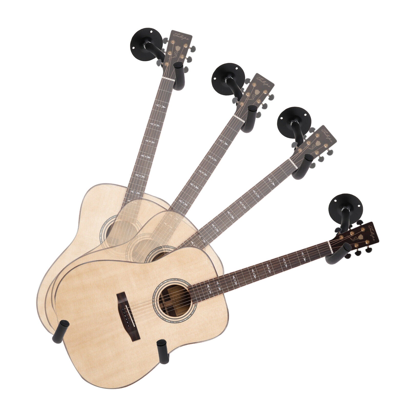Horizontal Universal Guitar Wall Holder Guitar Violins Ukulele Wall Display,