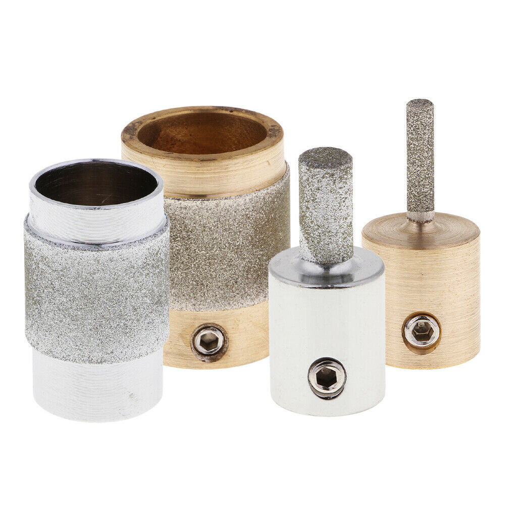 4Stained Glass Grinder Head Bit Diamond Grinding Disc for All Glass Grinders