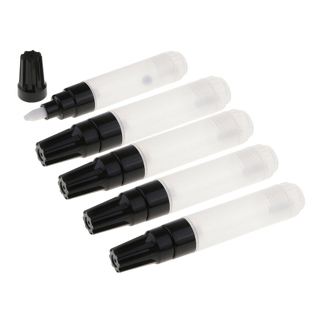 5sets Tube Marker 8mm Coloring Oil Art Cartridges Marking Pens Stationery