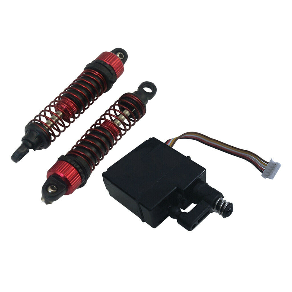 1:16 RC Servo Steering Gear Shock Absorber Parts for 9130 9136 RC Car Kits