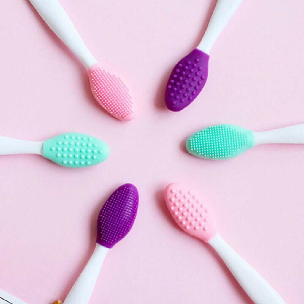 7Pcs Facial Cleansing Soft Brush Blackhead Remove Massager Makeup Tools