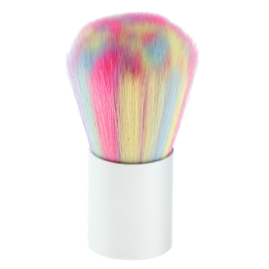 Nail Art Dust Brush Acrylic Gel Remover Powder Blusher Neck Duster Brush Makeup